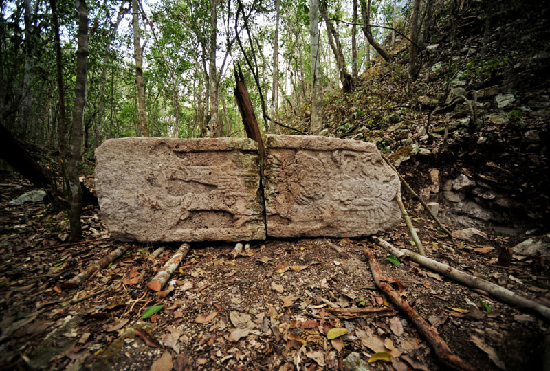 Illustration for article titled Descubren la ciudad Maya perdida de Chactún en una selva de México